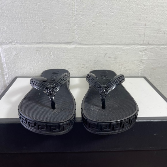 Versace Black Sandals - Picture 3 of 11